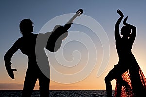 spain Spanish flamenco dancers photo