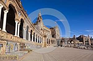 Spain square built for the Ibero-American Exposition of 1929