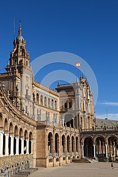 Spain square built for the Ibero-American Exposition of 1929