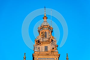 Spain Square in Seville, Andalusia, Spain