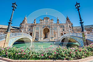 Spain Square in Seville, Spain