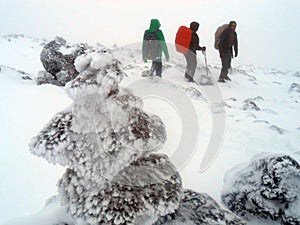 Spain Tenerife Teide national park refuge Altavista Montana blanca Pico del Teide photo