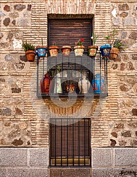 Spain. Window and balcony.