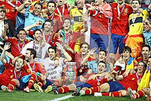 Spain - the winner of UEFA EURO 2012