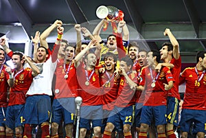 Spain - the winner of UEFA EURO 2012