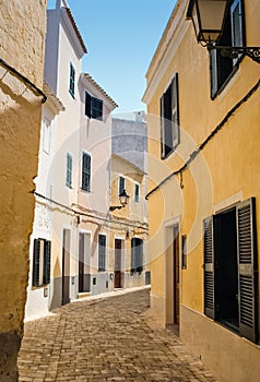 Spainish town houses.