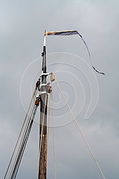 Spakenburg during the yearly event called Spakenburgse Day's