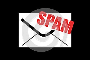 Spam filter - spam and unsolicited electronic message, mail, email and e-mail is detected and labeled as unrequested, unwanted