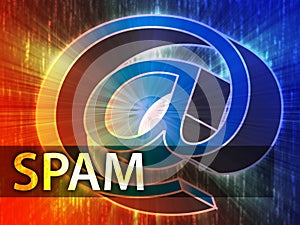 Spam illustration