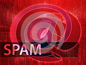 Spam illustration