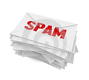 Spam Mail Isolated
