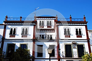 Moorish styled building, Estepa, Spain. photo