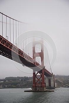 Span of Golden Gate Bridge, San Francisco