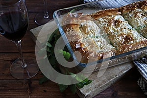 Spanakopita, greek pie.