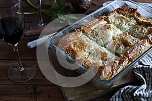 Spanakopita, greek pie.