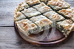 Spanakopita - Greek spinach pie