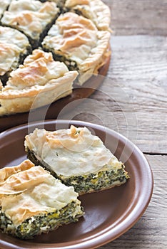 Spanakopita - Greek spinach pie