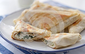 Spanakopita triangles photo