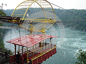 Spanish Aerocar over Niagara River Canada