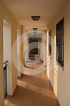 Spanish Apartment Hallway