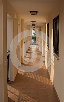 Spanish Apartment Hallway