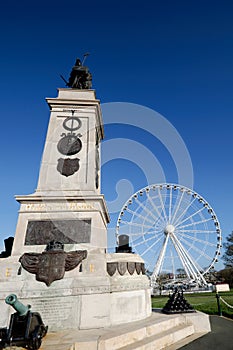 Spanish Armada Monument and Plymmouth Eye