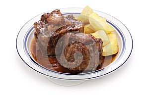 Spanish bull tail stew  rabo de toro
