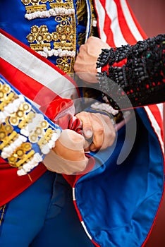 Spanish bullfighter photo