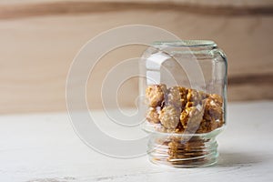 Spanish candied macadamia nuts photo