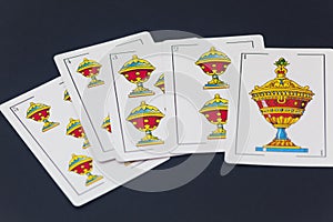 Spanish cards photo