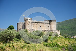 Spanish castle landscape