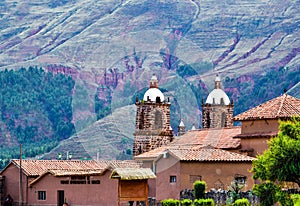 Spanish Catholic Church at Raqchi- Peru 140