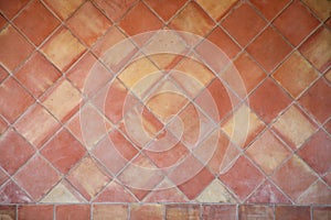 Spanish ceramic tile background