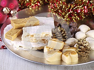 Spanish Christmas sweets. photo