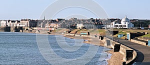 Spanish City, Whitley Bay and North Sea Coastline Panorama