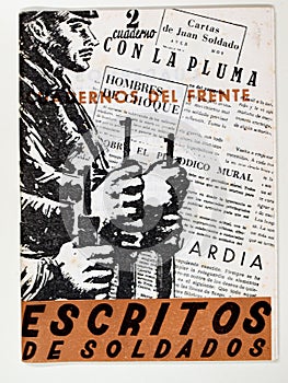 Spanish civil war. Notebooks of the Front, writings from the front. photo