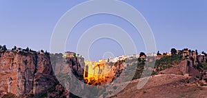 Spanish cliffs and buttes