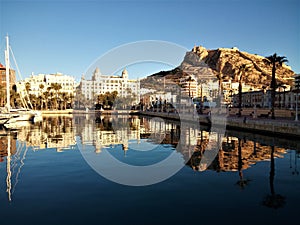 Spanish Coastal City Of Alicante - Sunrise View II