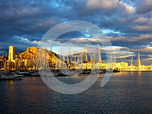 Spanish Coastal City Of Alicante - Sunset Views IX