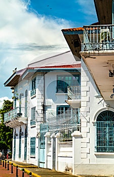 Spanish colonial house in Casco Viejo, Panama City