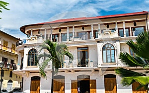 Spanish colonial house in Casco Viejo, Panama City