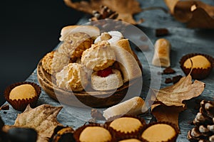 Spanish confection eaten on All Saints Day photo