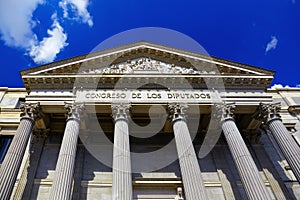 Spanish Congress of Deputies at Madrid photo