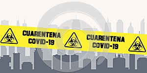 Spanish Covid-19 quarantine photo