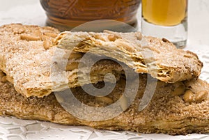 Spanish cuisine. Pastry made with pork rinds.