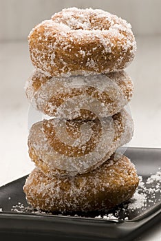 Spanish cuisine. Sweet fritters. photo