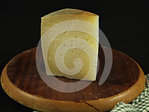 Spanish cured cheese sheep book delicious flavor Milk photo