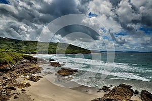 Spanish destination, Galicia, north-west region, Caion beaches