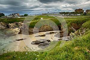 Spanish destination, Galicia, north-west region, Foz cliffs