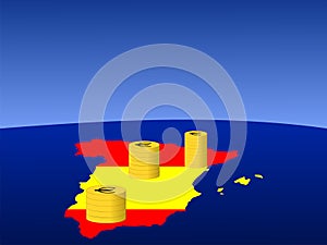 Spanish euro coins